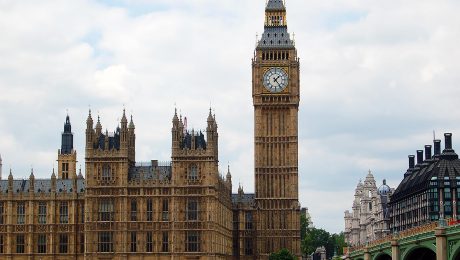 Big Ben and Houses of Parliament in London