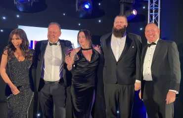 Lichfield business team at an awards