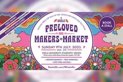 Keele Pre-loved Makers and Market Event Graphic