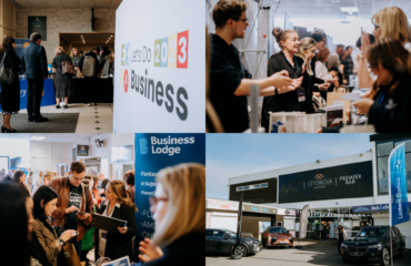 Let's Do Business Expo at Uttoxeter Racecourse on 12 October, showing the Business Lodge Stand