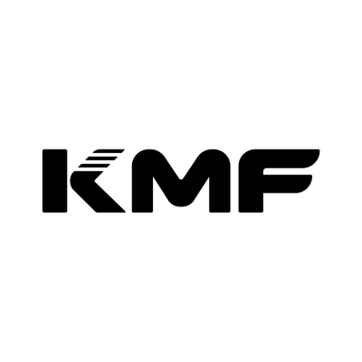 KMF Logo in Black and White