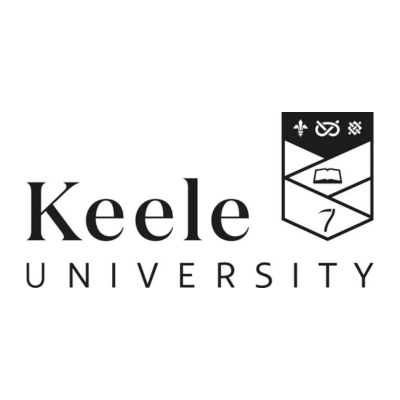 Keele University Logo in Black and White