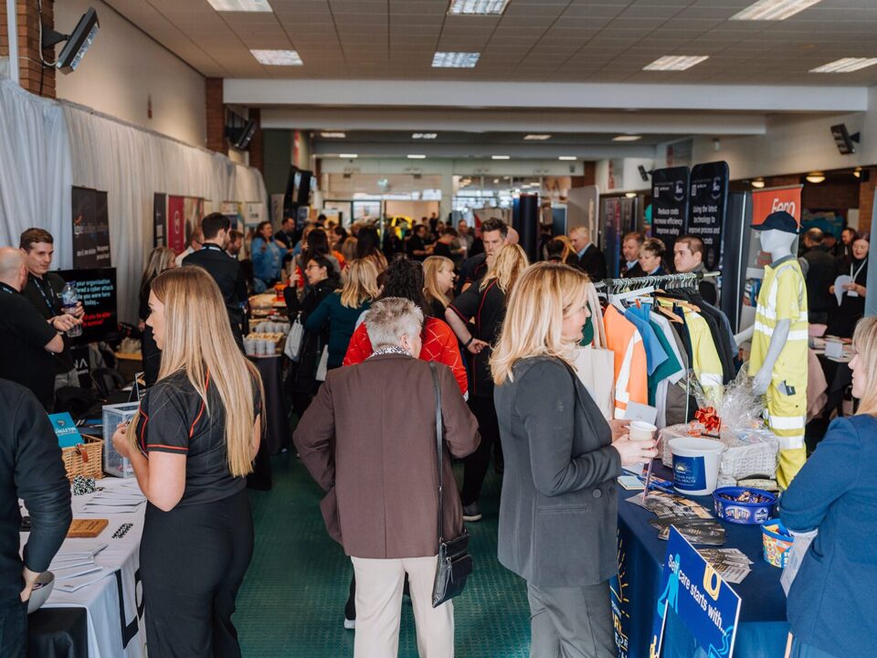 Hundreds of people gathered at Uttoxeter Racecourse for Staffordshire Chambers' Let's Do Business event.