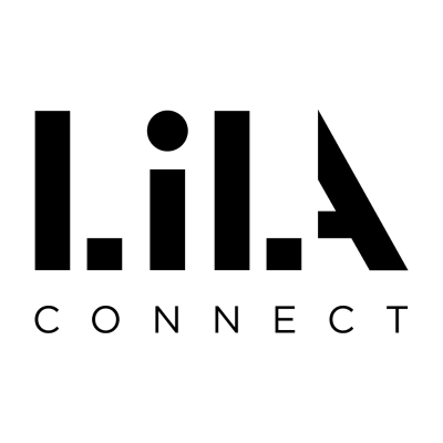 Lila Connect Logo in Black and White
