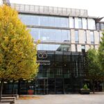 Front of the Staffordshire County Council building where the Stafford Chamber Members Lounge is based