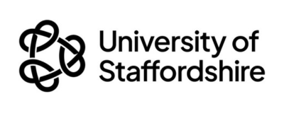 University of Staffordshire Logo in Black and White