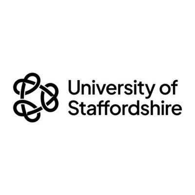 University of Staffordshire Logo in Black and White