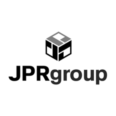 JPR Group Logo in Black and White