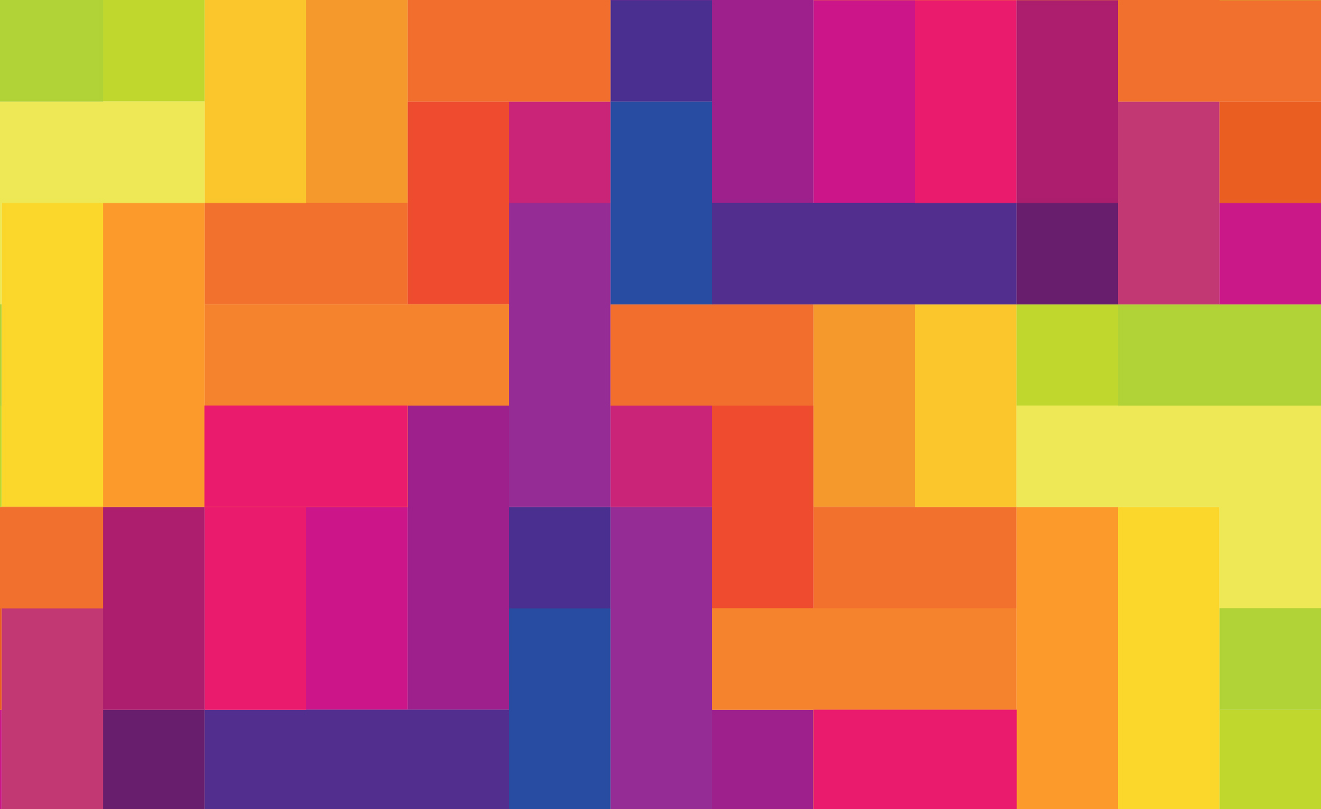 Picture with with A lot of Colours in different patterns.